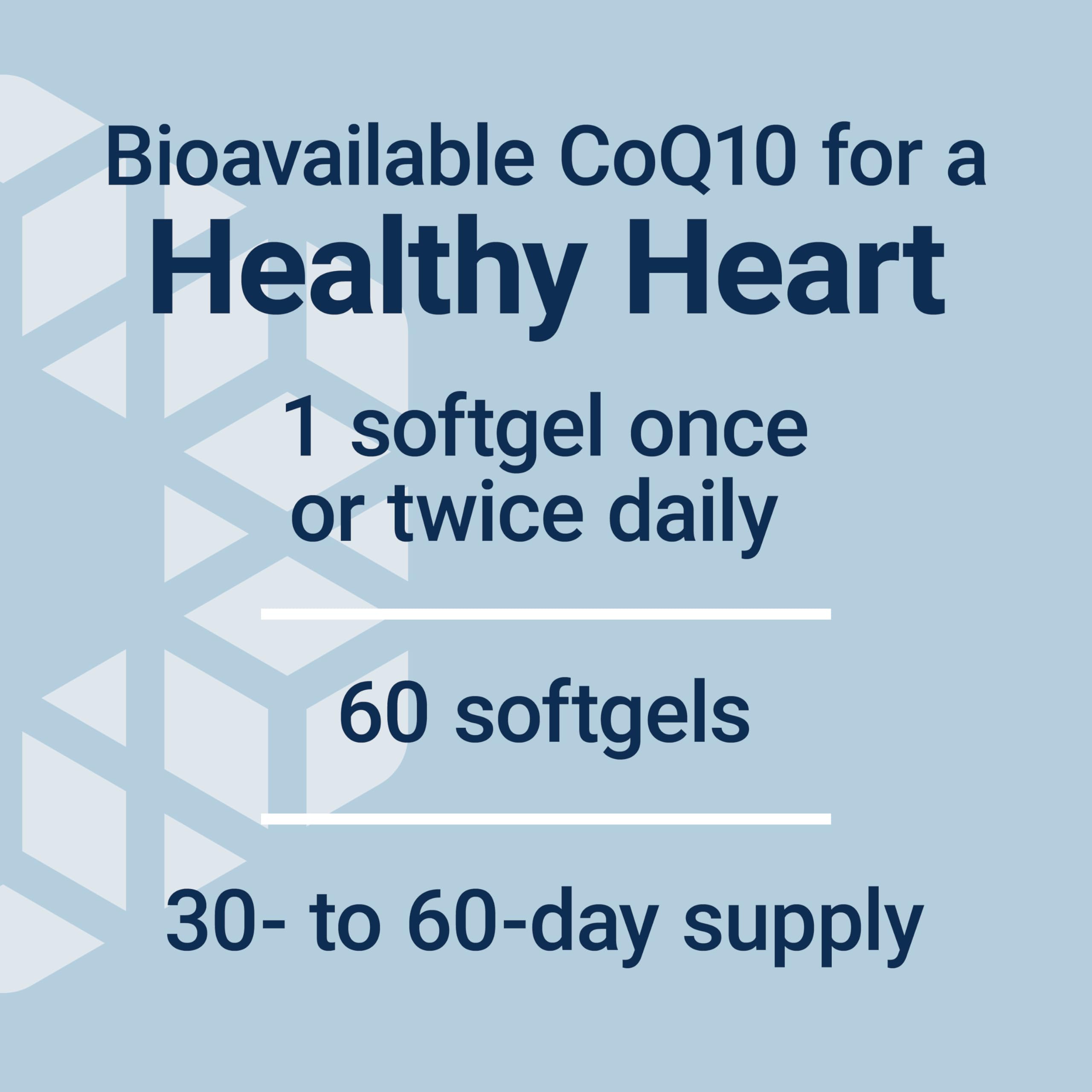 Life Extension Super Ubiquinol CoQ10 antioxidant defense visual implies protection.