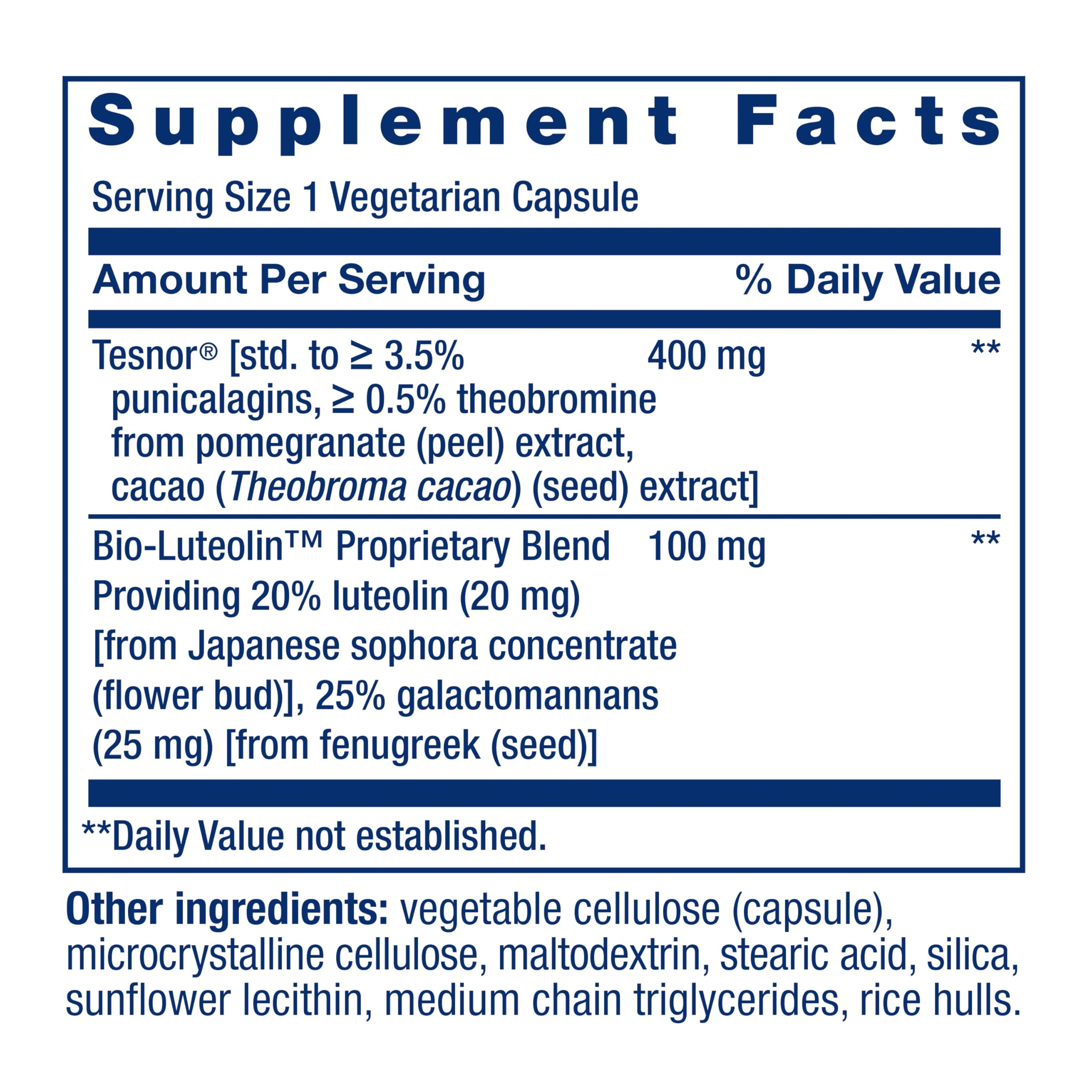 Life Extension Testosterone Elite capsules-closeup showing vegetarian capsules for easy daily use