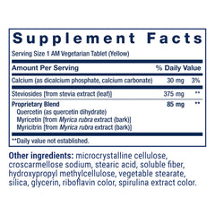 Life Extension Triple Action nighttime tablets with melatonin for sleep support.