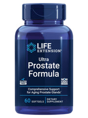 Life Extension Ultra Prostate Formula bottle for daily prostate health support.
