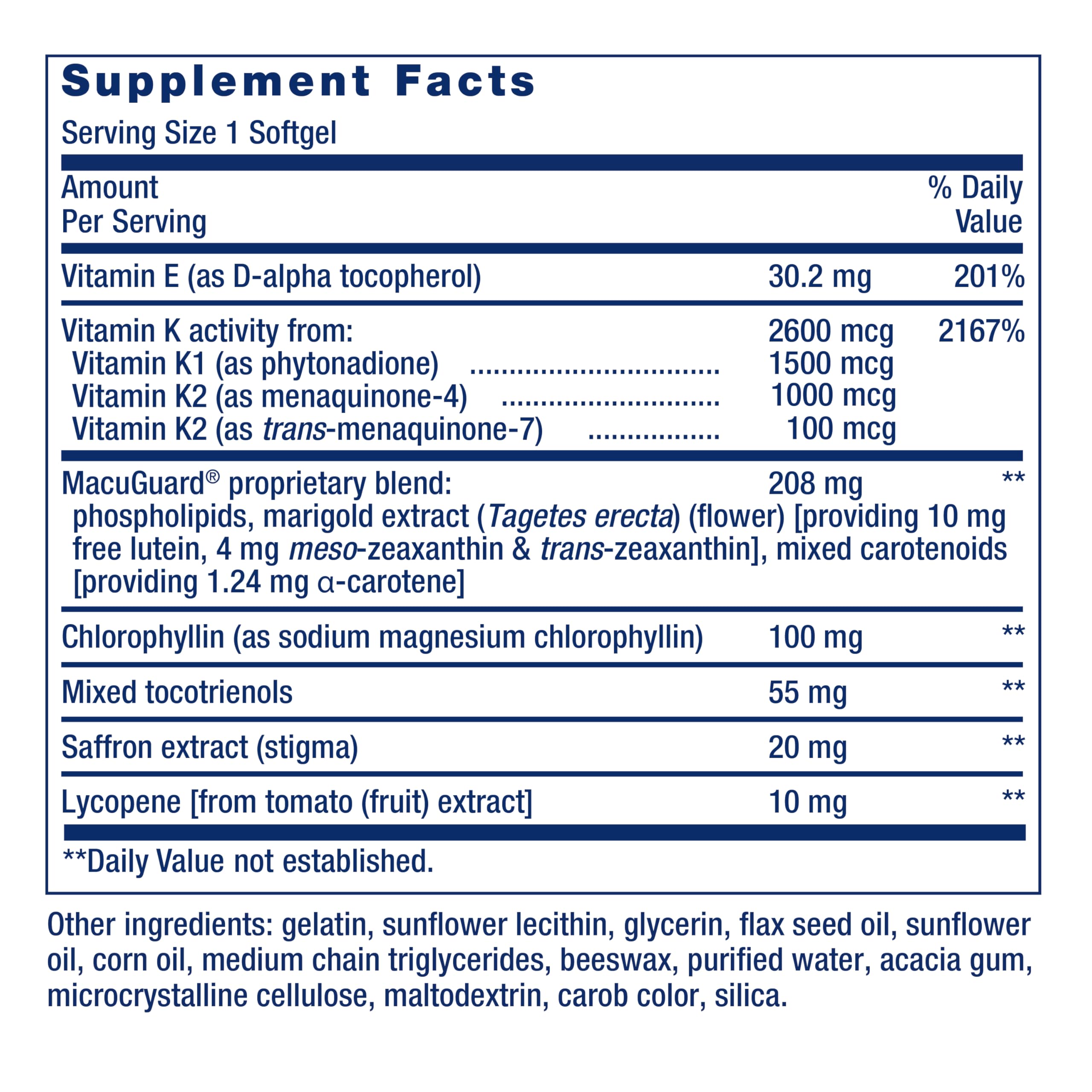 Life Extension vitamin-k-complex capsule illustration emphasizing bone and heart support