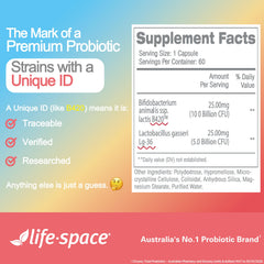 Life-Space Shape B420 cGMP testing icon signals rigorous quality control.