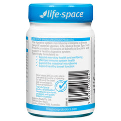 Life-Space broad-spectrum capsules close-up, ready for everyday routine
