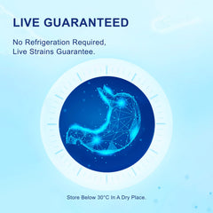Life-Space freeze-dry technology icon indicating dormancy until use.