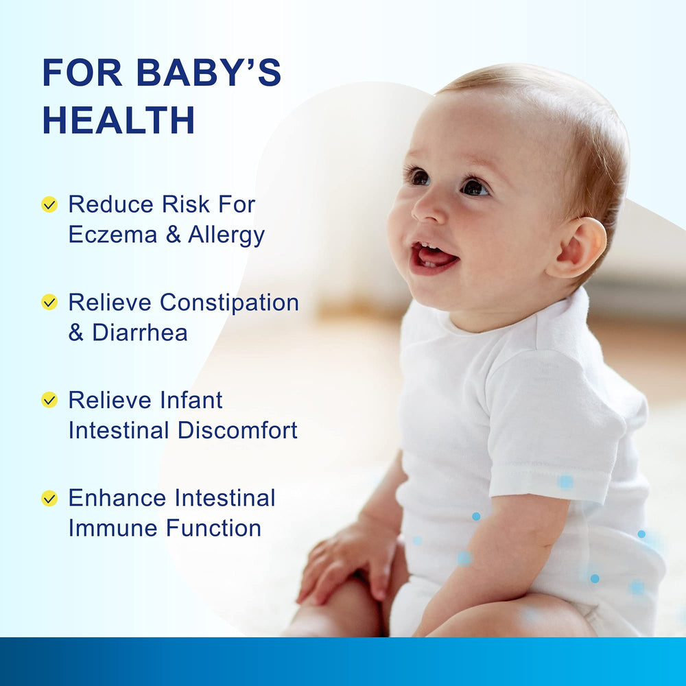 Life-Space probiotic strains label highlights multi-strain formula for early gut health.