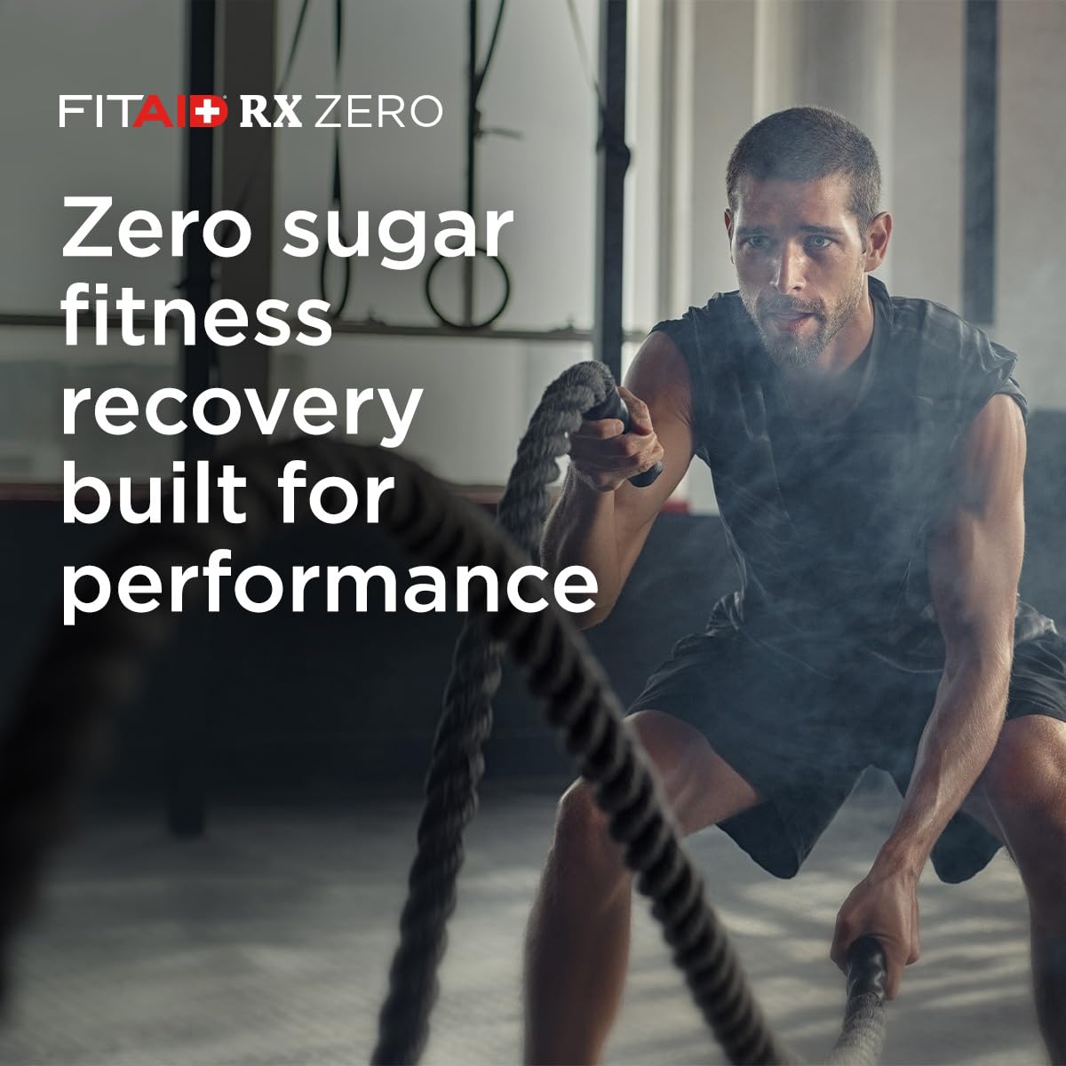 Athlete preparing post-workout with Lifeaid Fitaid RX + Creatine
