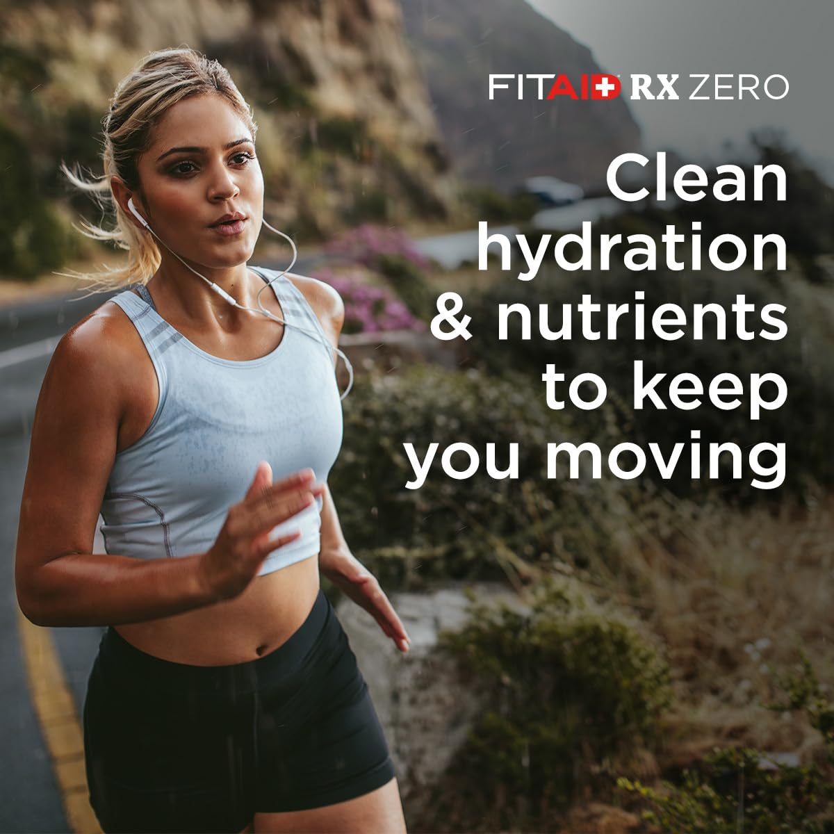 Zero sugar claim visible on Lifeaid Fitaid RX + Creatine bottle