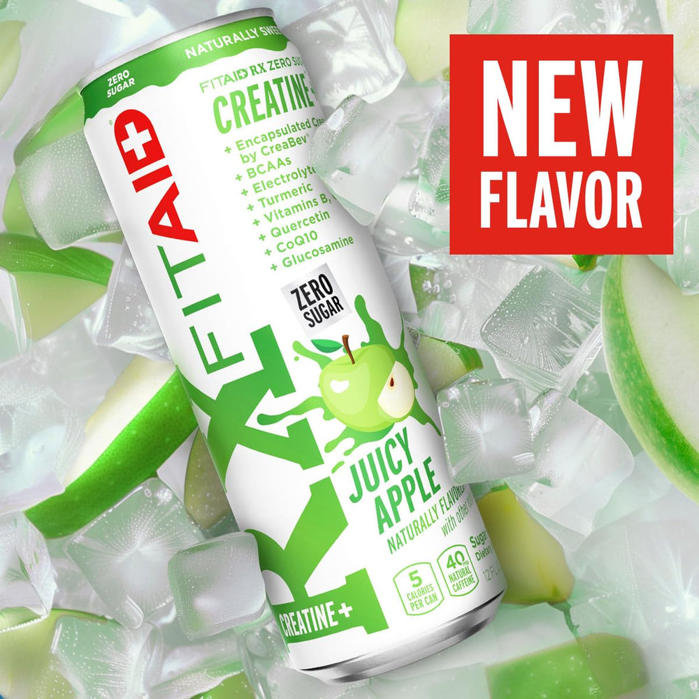 Close-up of the FITAID RX ingredient panel and labels.