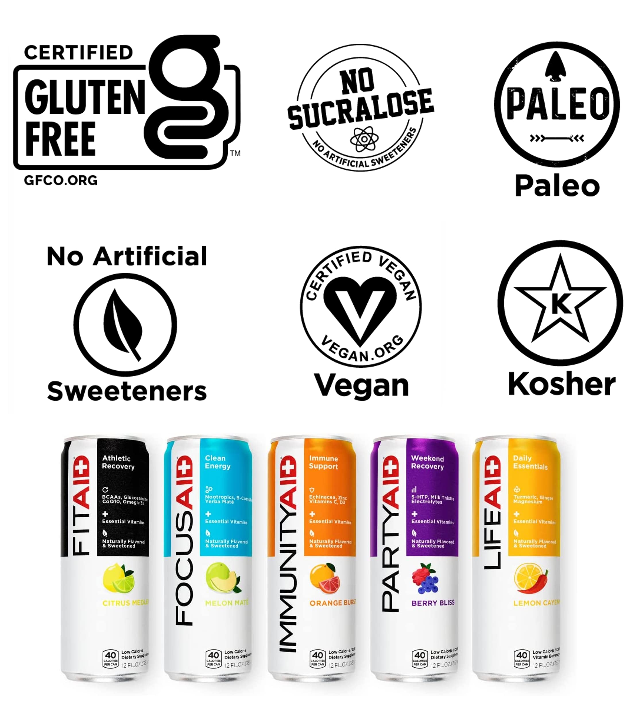Immunity wellness blend can with bright label.