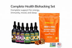 Life Cykel Cordyceps tincture pour highlights steady energy during tasks.