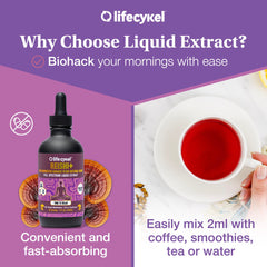 Life Cykel Kakadu Plum closeup emphasizing vitamin C-rich antioxidant blend