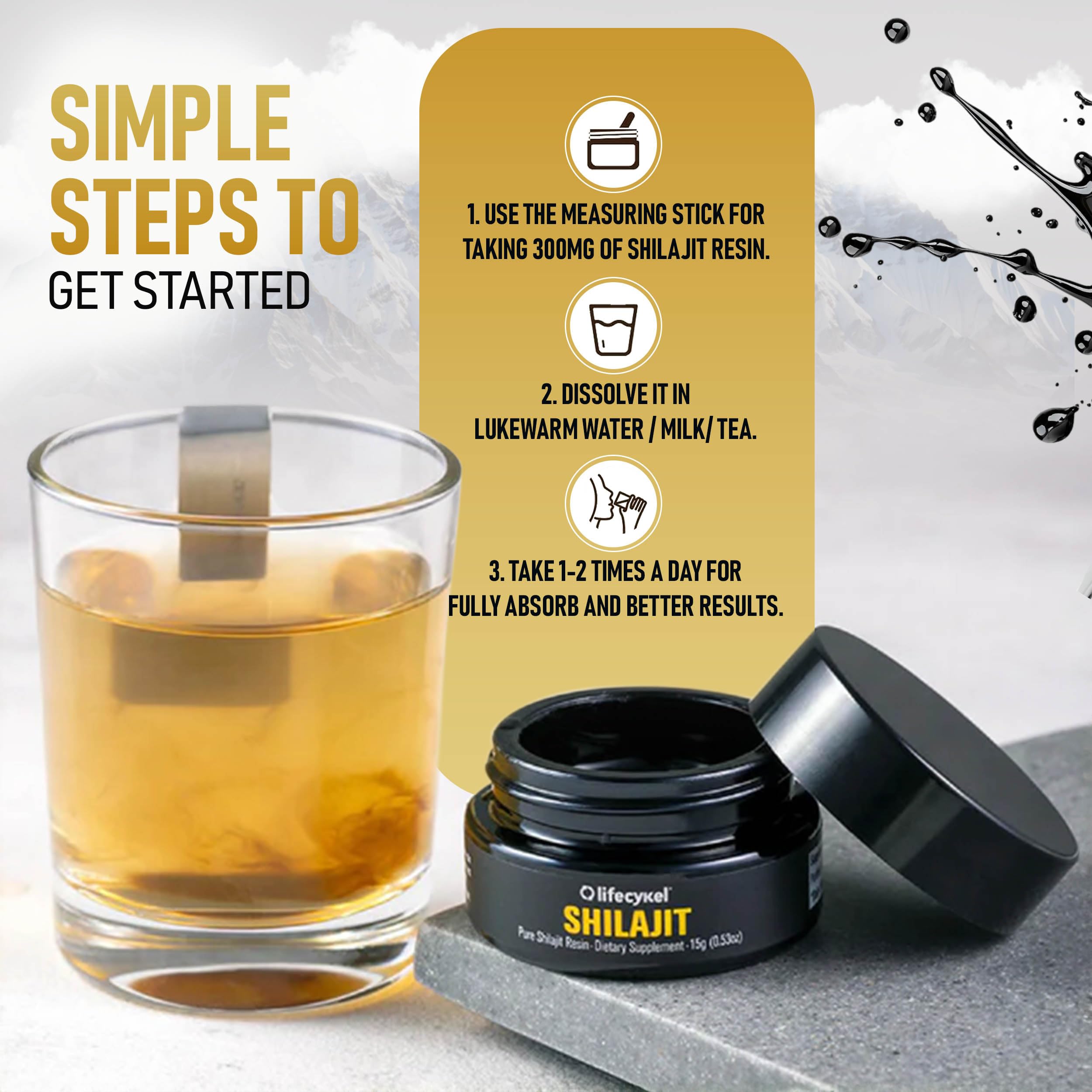 Life Cykel Resin undergoing third-party testing label emphasizing purity.