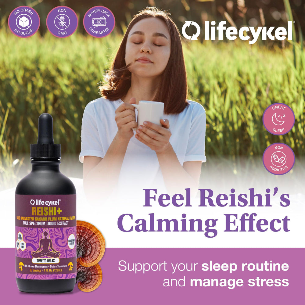 Life Cykel sleep-relaxation scene suggesting peaceful nights and balanced energy
