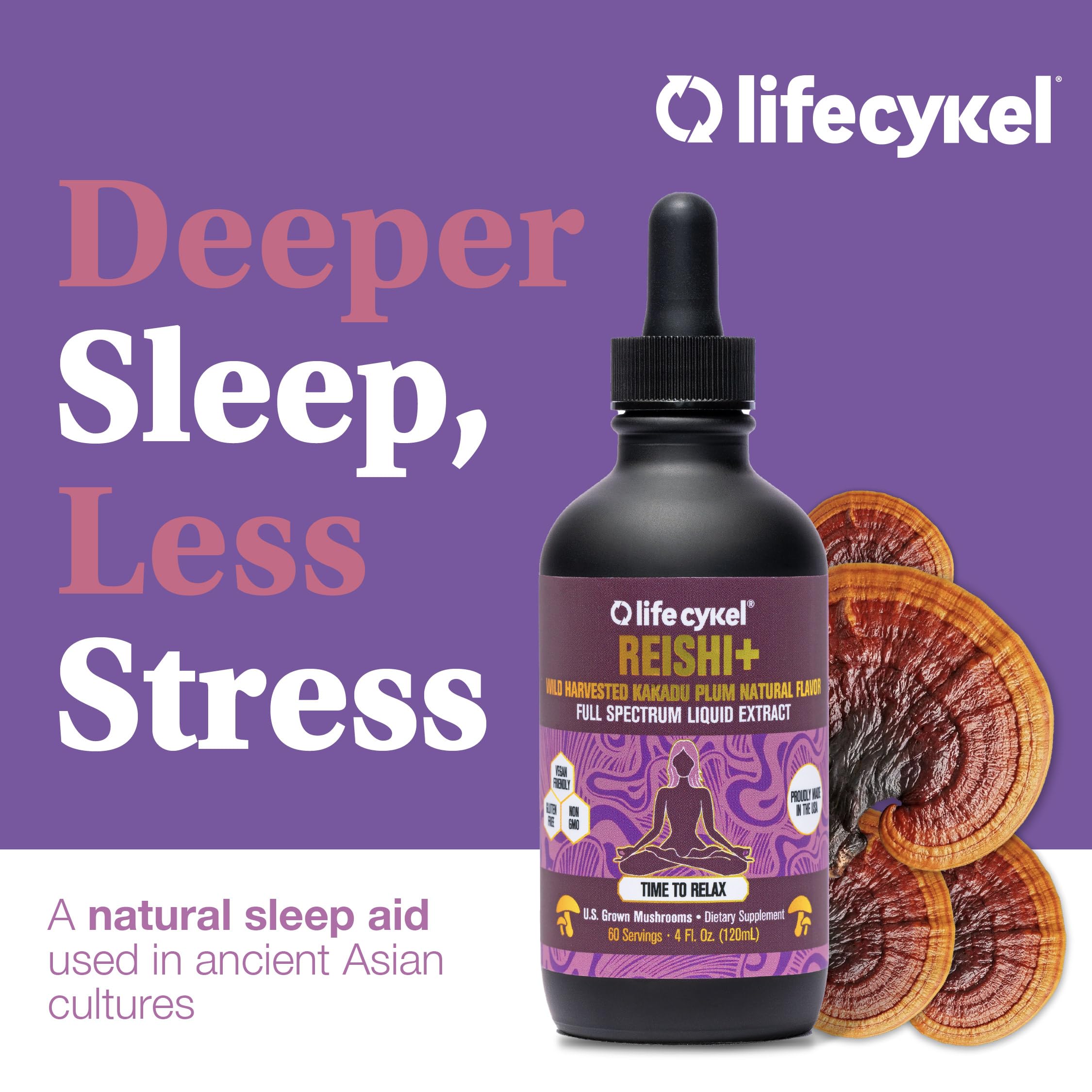 Life Cykel tincture dropper application for precise, convenient dosing