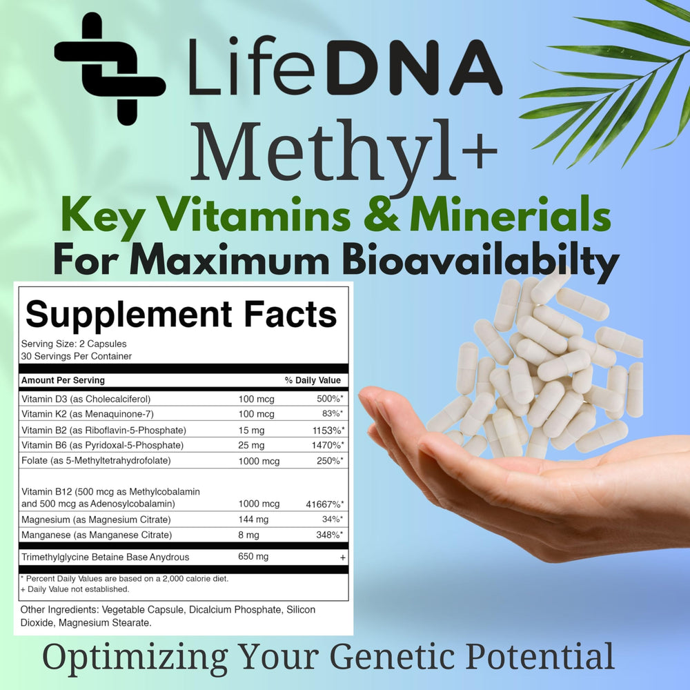 LIFEDNA Magnesium, K2, D3 pairing image for heart health
