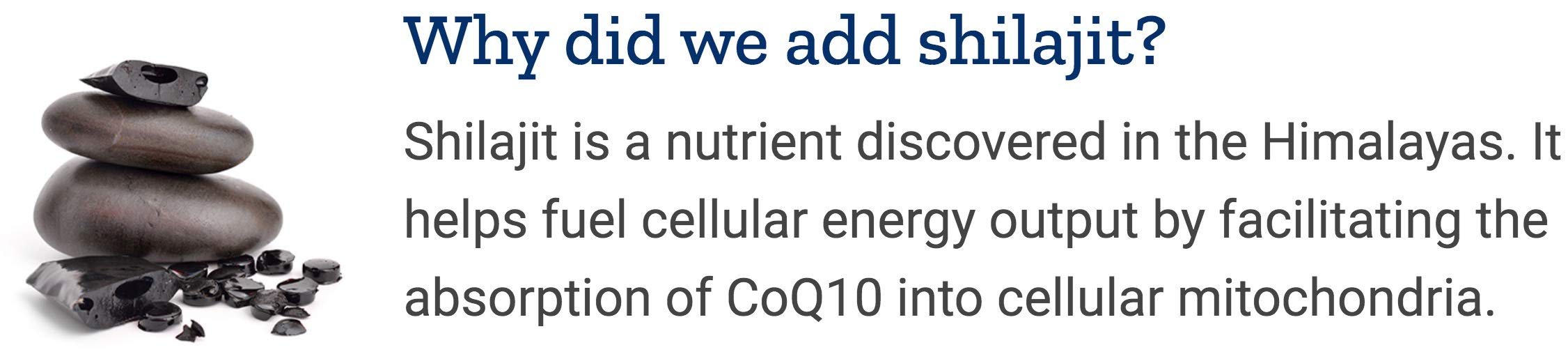 Bioavailable ubiquinol CoQ10 improves absorption and daily vitality