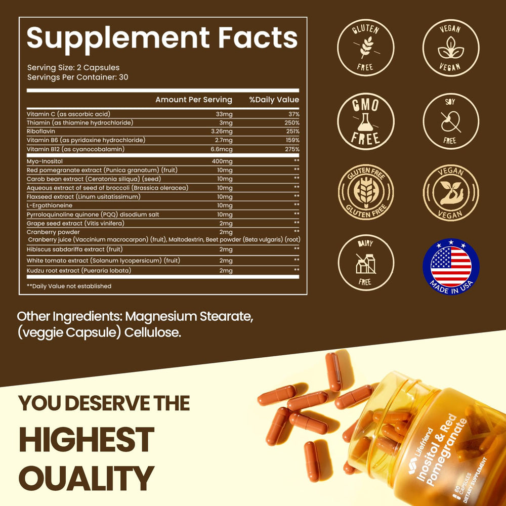 LIFEFRIEND vegan GMO-free label emphasizes clean, plant-based formula.