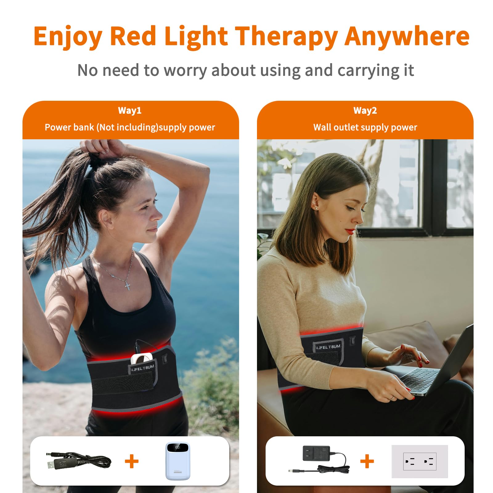 Generic LIFELT8UM belt pulse mode for deeper tissue energizing sessions