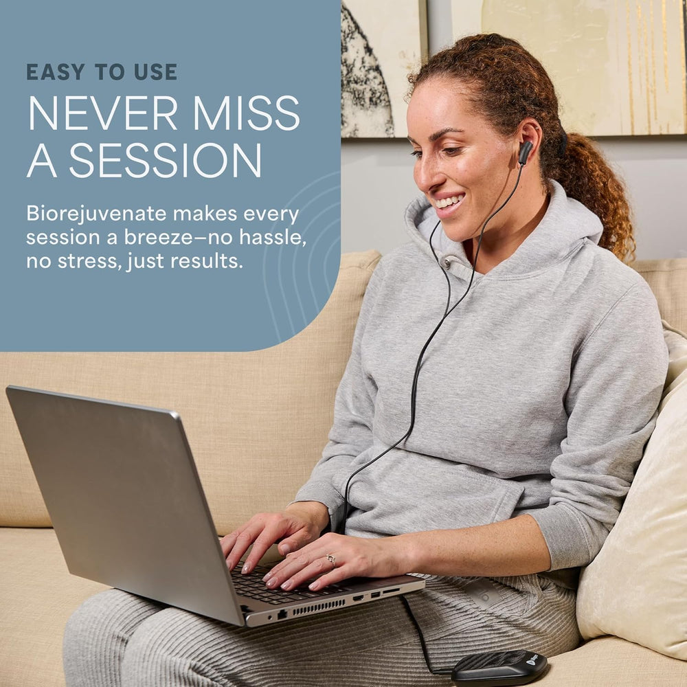 LifePro Respirelief soft-magnetic-diodes enable detach for ear-area use.