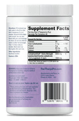 Life's First Naturals Pro scoop and jar for convenient daily supplementation.