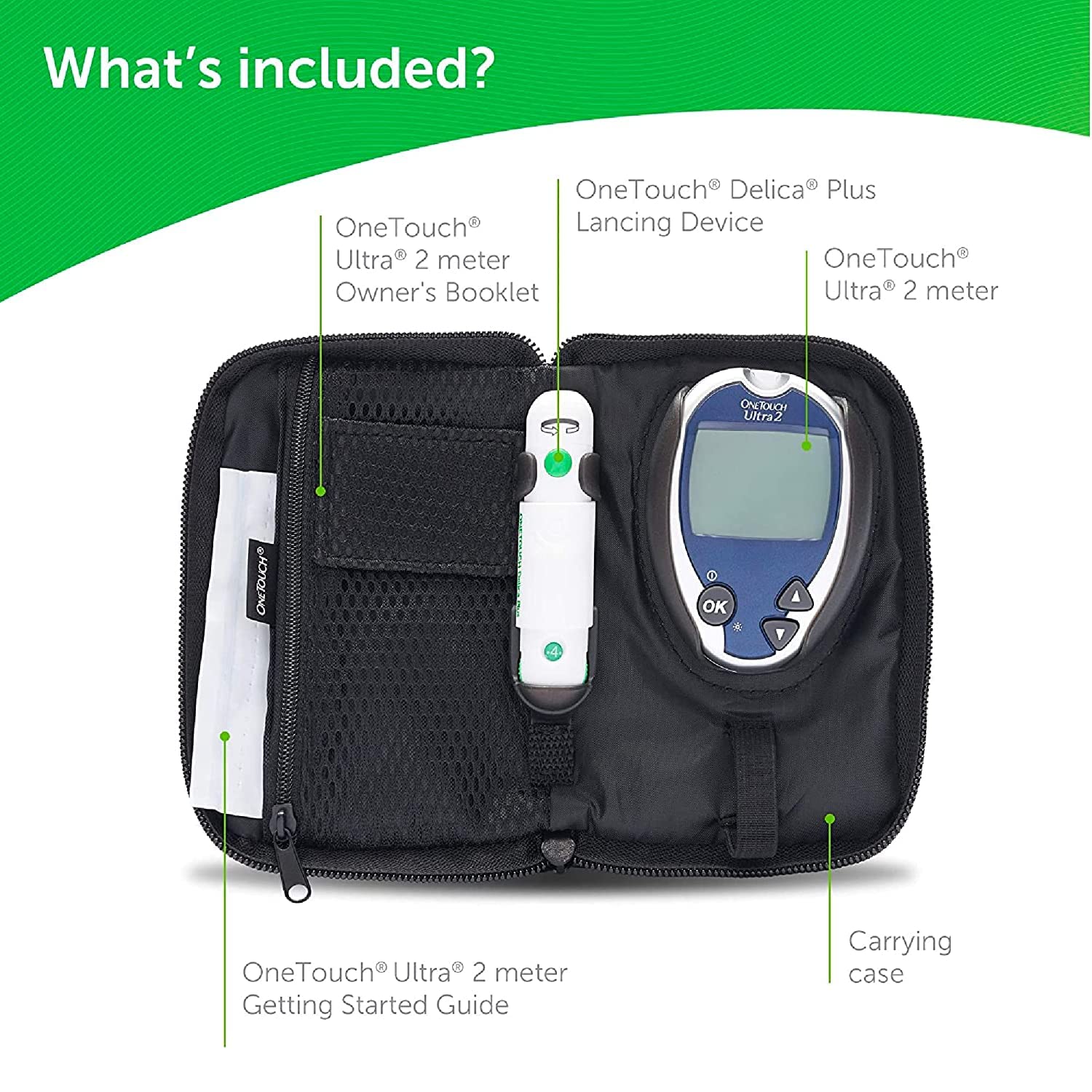 Lifescan OneTouch Ultra2 quick reference guide for simple setup.