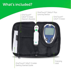 Lifescan OneTouch Ultra2 quick reference guide for simple setup.