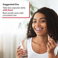LifeSeasons Blood Nourish-R capsules on a morning desk ready-to-take routine