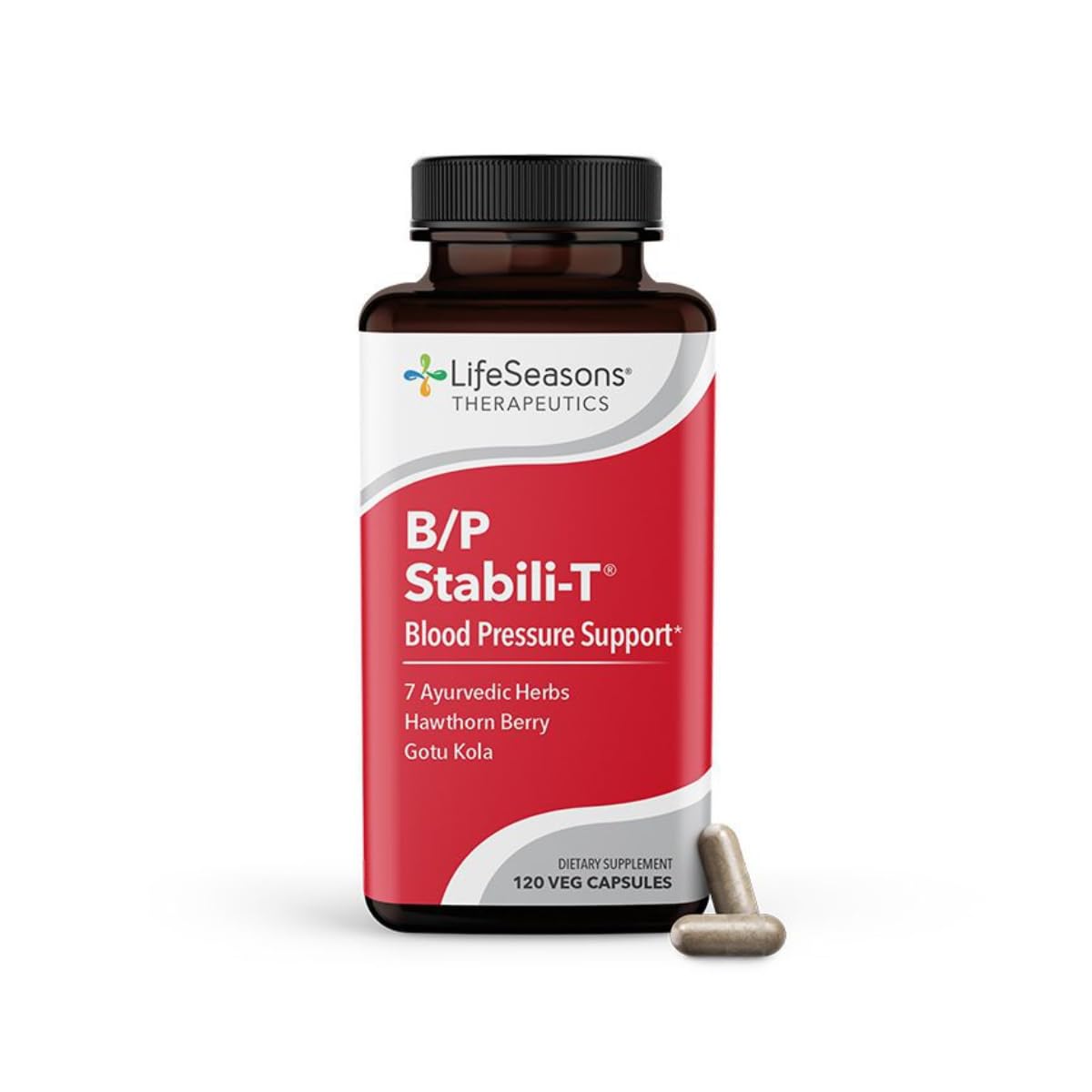 LifeSeasons B/P Stabili-T bottle for blood pressure support