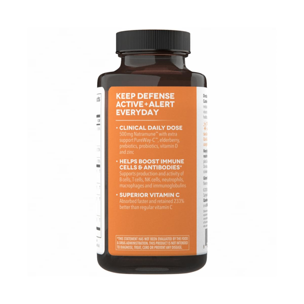 LifeSeasons Clinical Immunity Daily Boost packaging box on shelf communicates natural formulation.
