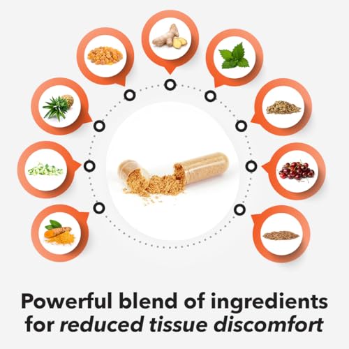 LifeSeasons Inflamma-X bottle label detail, showcasing natural, clinically tested ingredients for joints.