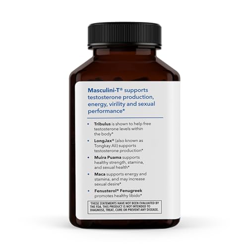 LifeSeasons Masculini-T label front showing trusted herbal blend.