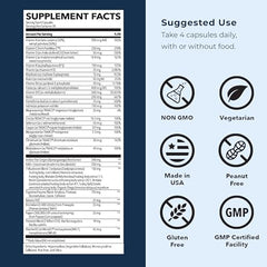LifeSeasons Men's Multivitamin capsules closeup for daily performance