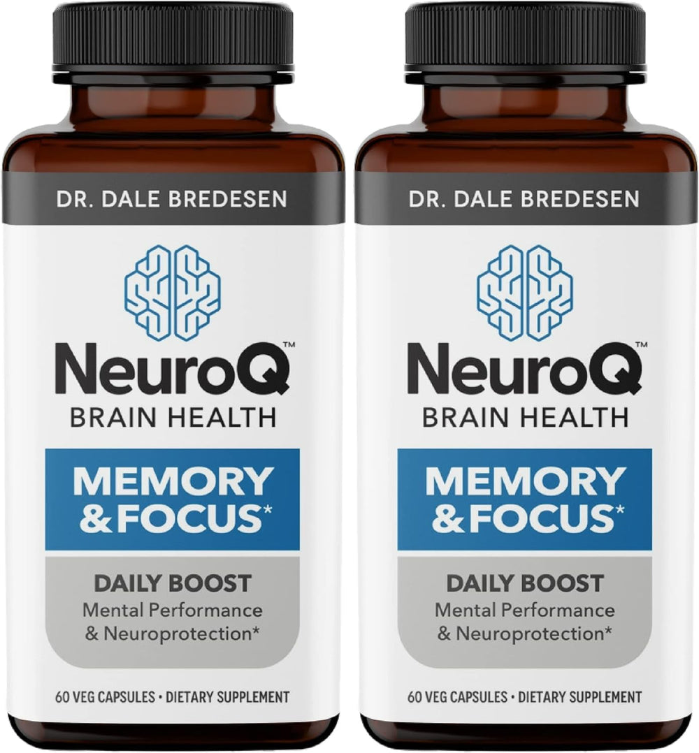 LifeSeasons NeuroQ bottle front view highlighting memory and focus support