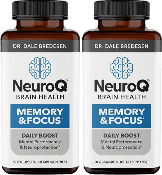 LifeSeasons NeuroQ bottle front view highlighting memory and focus support