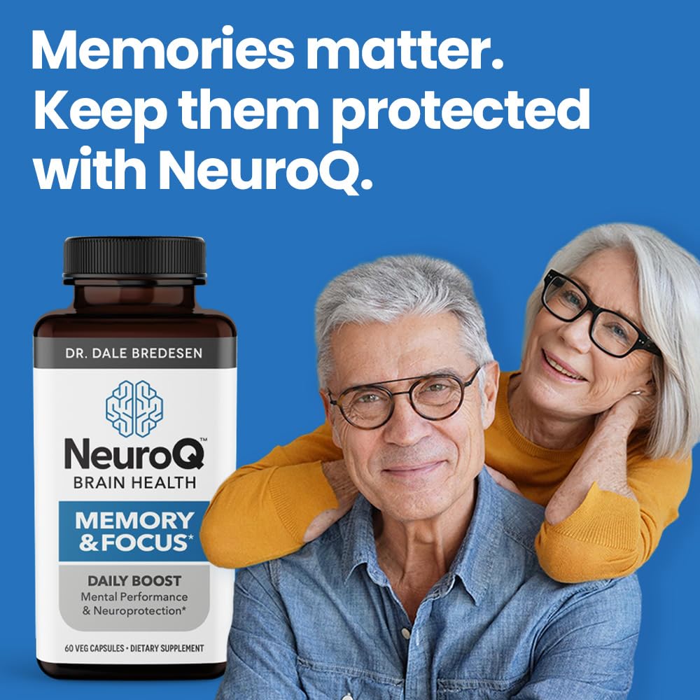 LifeSeasons NeuroQ user taking a capsule for daytime focus.