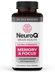 LifeSeasons NeuroQ Memory & Focus bottle front view for daily brain support