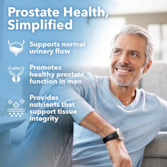 LifeSeasons Pros-T saw palmetto visual emphasizes natural gland support