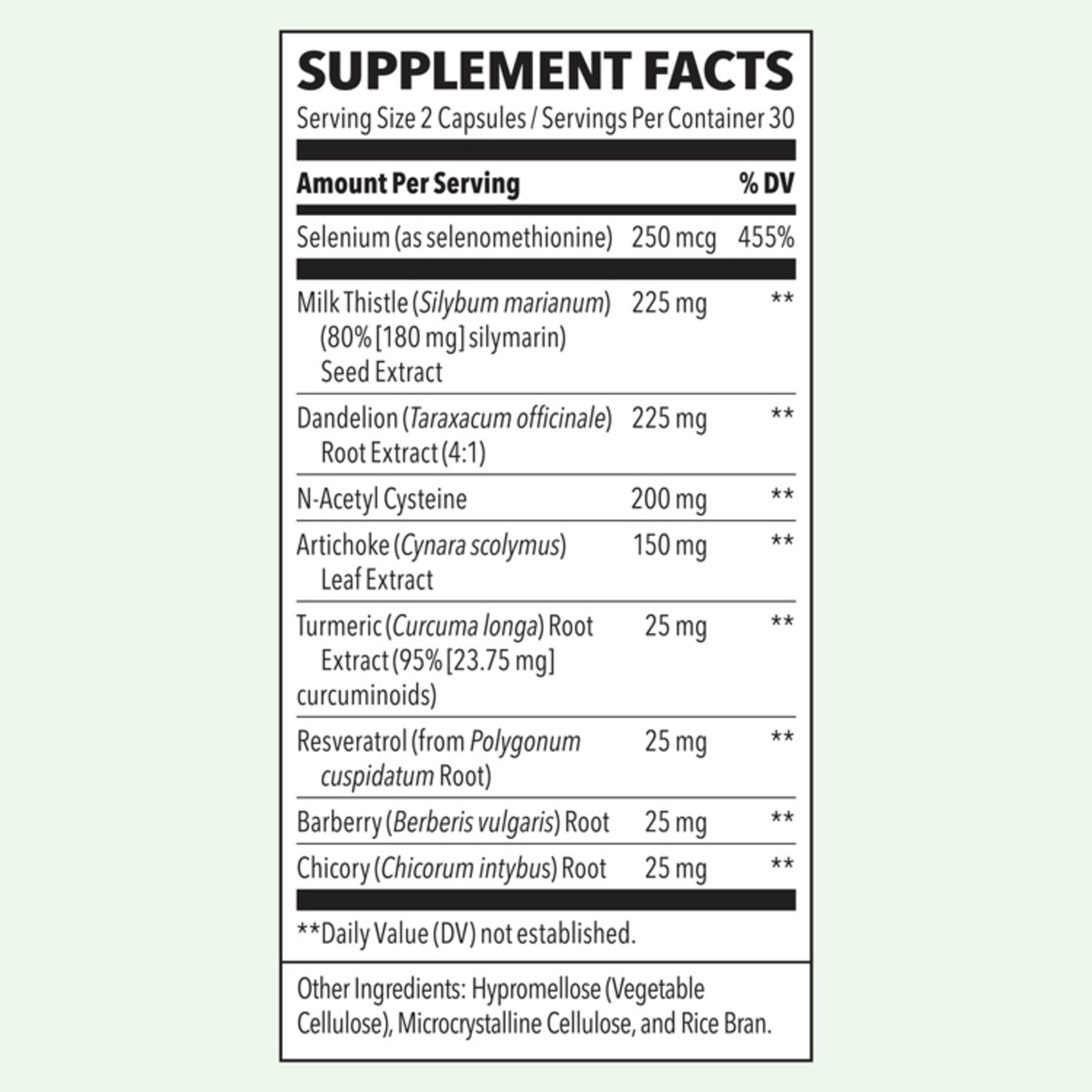 LifeSeasons Puri-T label pack communicates dosage and benefits clearly.