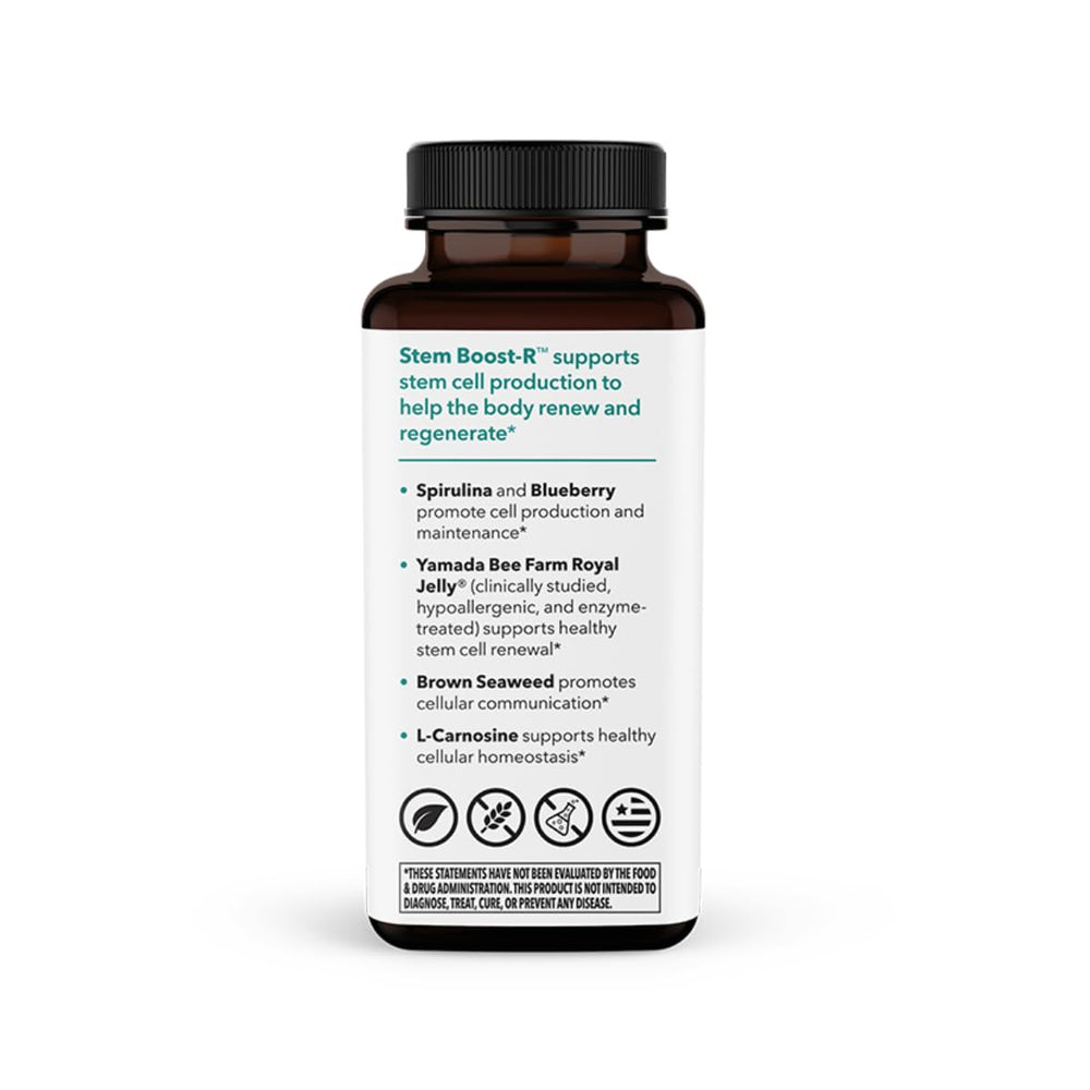 LifeSeasons Stem Boost-R lifestyle shot suggesting morning daily use