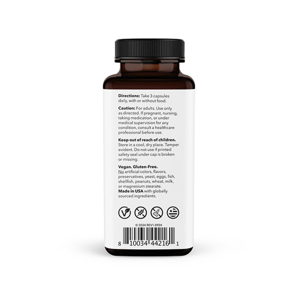 LifeSeasons Urinari-X capsules close-up showing natural ingredients for wellness.
