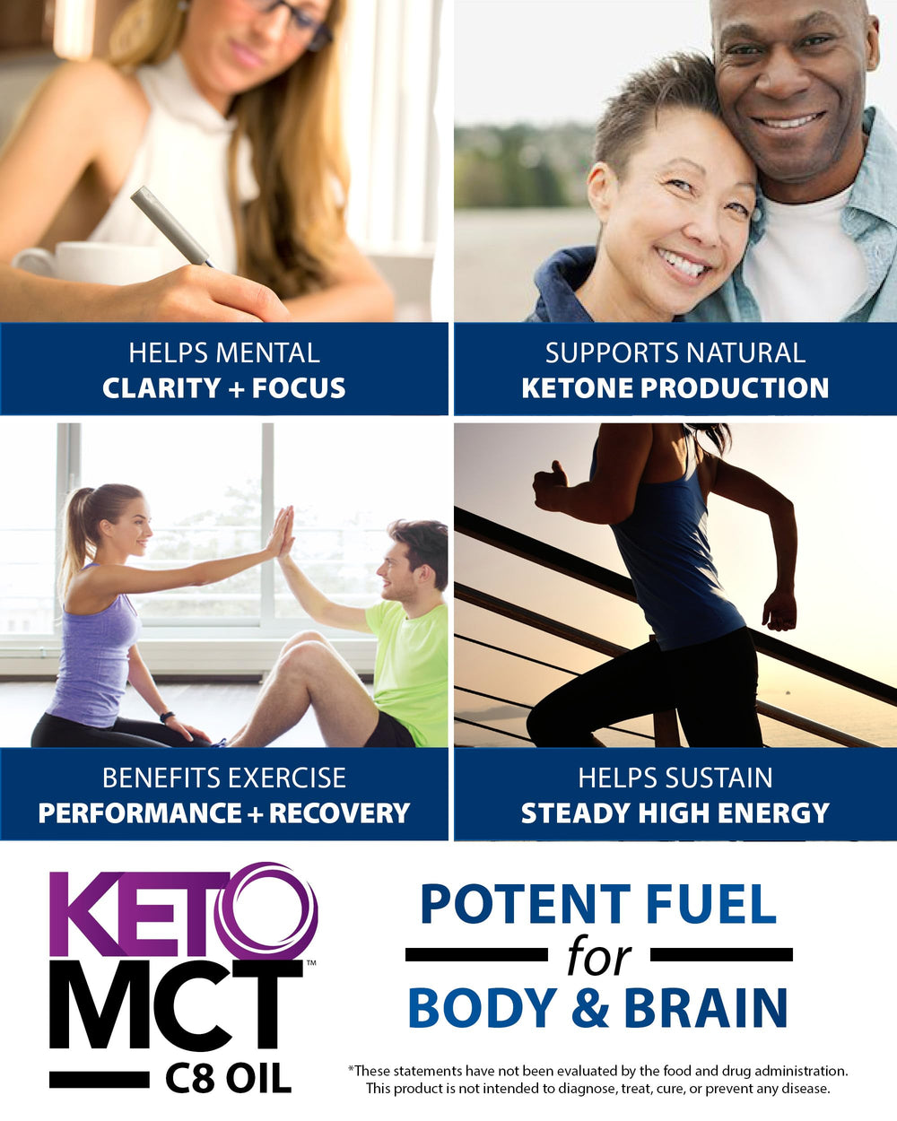 Pouring LifeSense C8 MCT Oil for rapid energy during workouts.