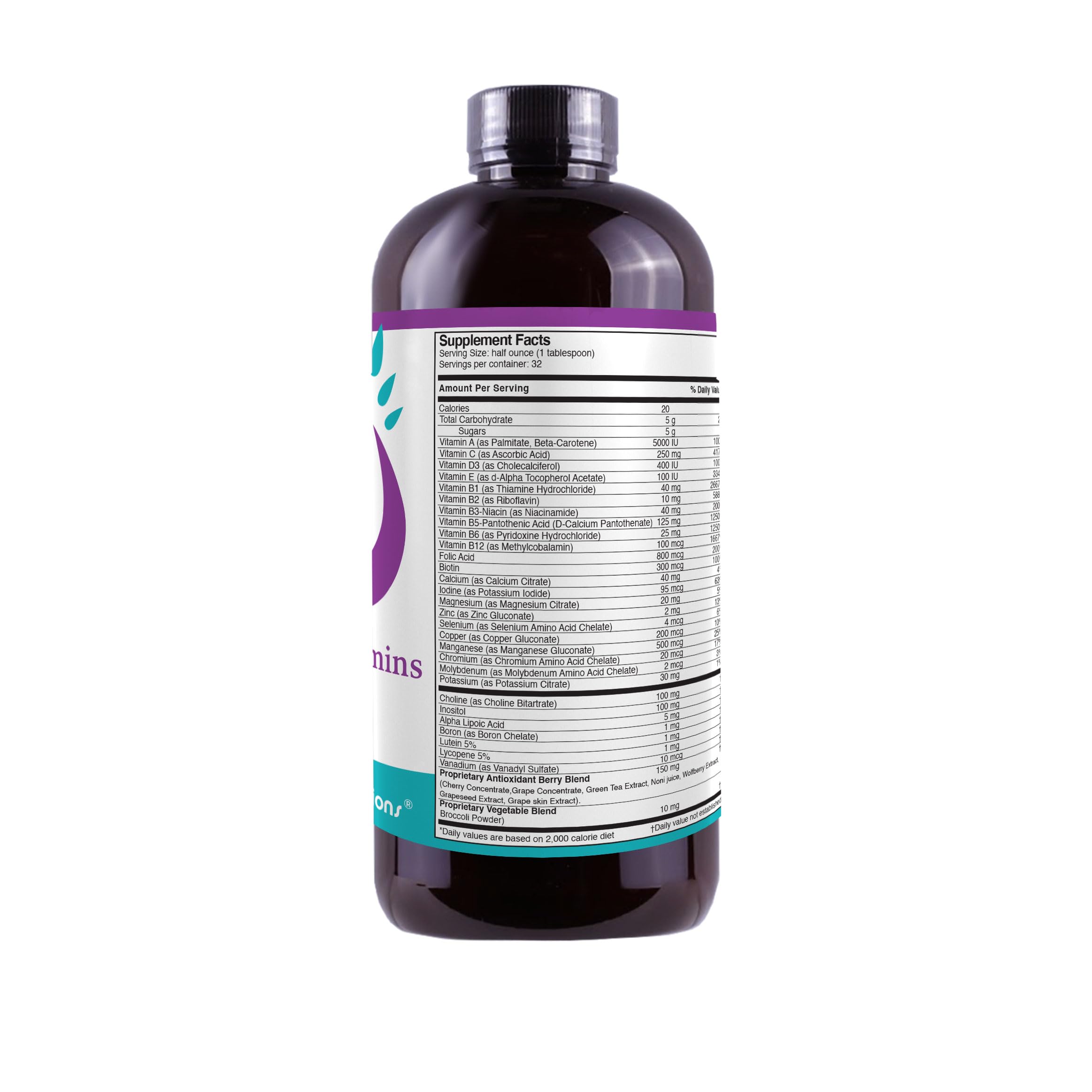 Life Solutions packaging display emphasizes premium quality and liquid convenience