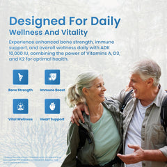 LifeStrength ADK10 MK-7 visual underlines bone-support potential