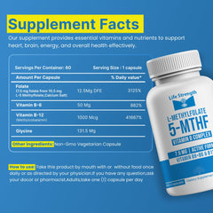 LifeStrength B complex capsules for daily nutrient support.