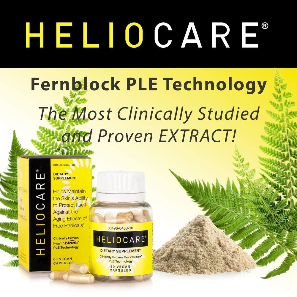 Lifestyle scene with Heliocare for a simple daily routine.