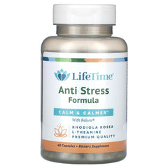 Lifetime Calm & Calmer bottle pour illustrating a calm routine for focus