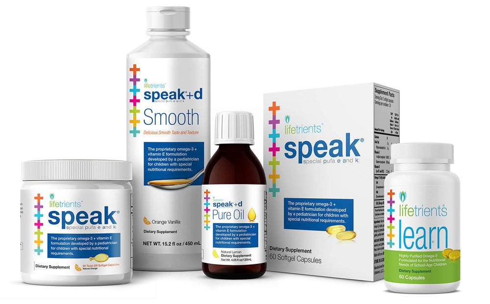 Lifetrients SpeakD Smooth orange vanilla serving cup demonstrates kid-friendly texture and taste