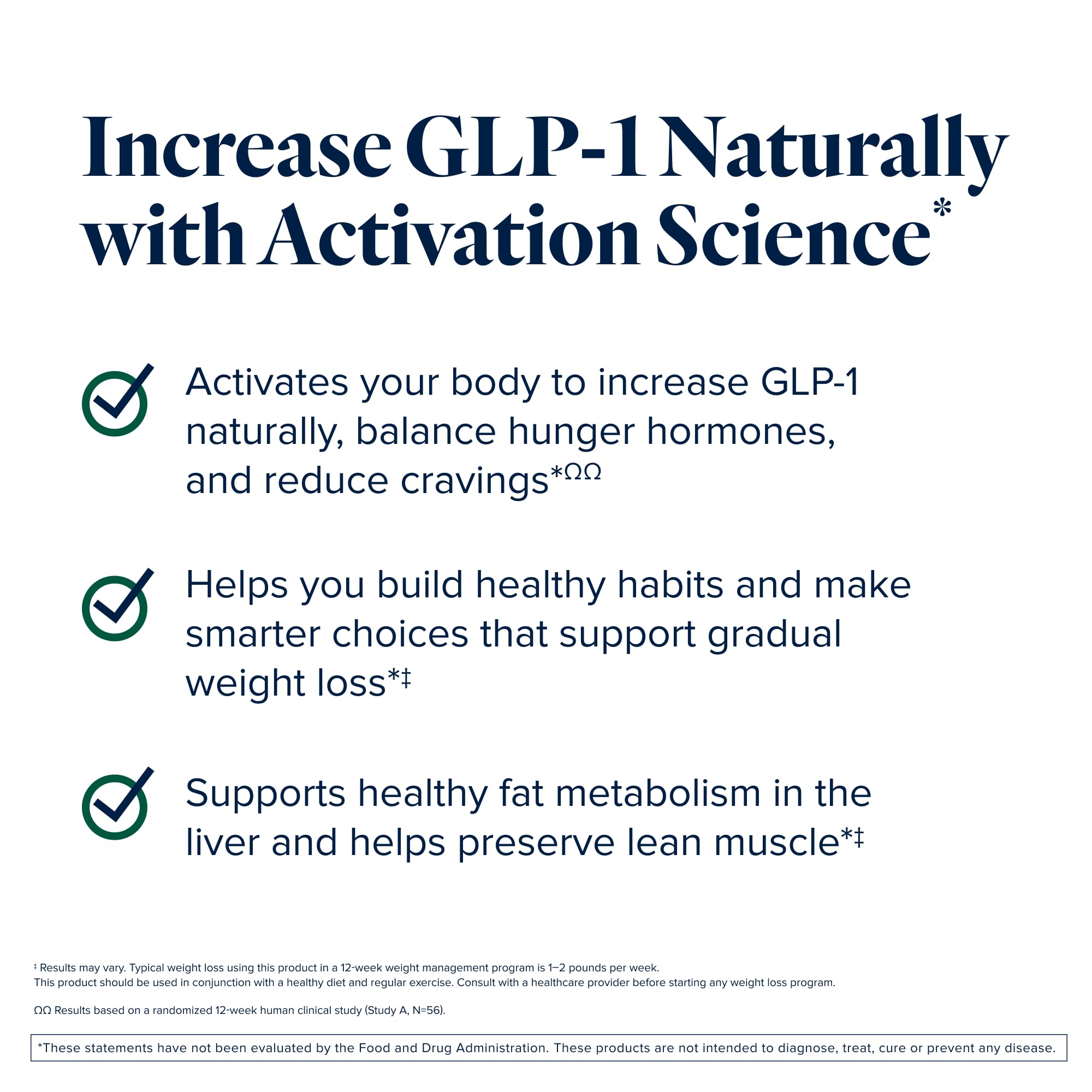 LifeVantage MindBody GLP-1 System two-step blend ready for daily use.