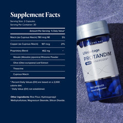 Closeup of LifeVantage Protandim NAD Synergizer capsules for mood and energy support.