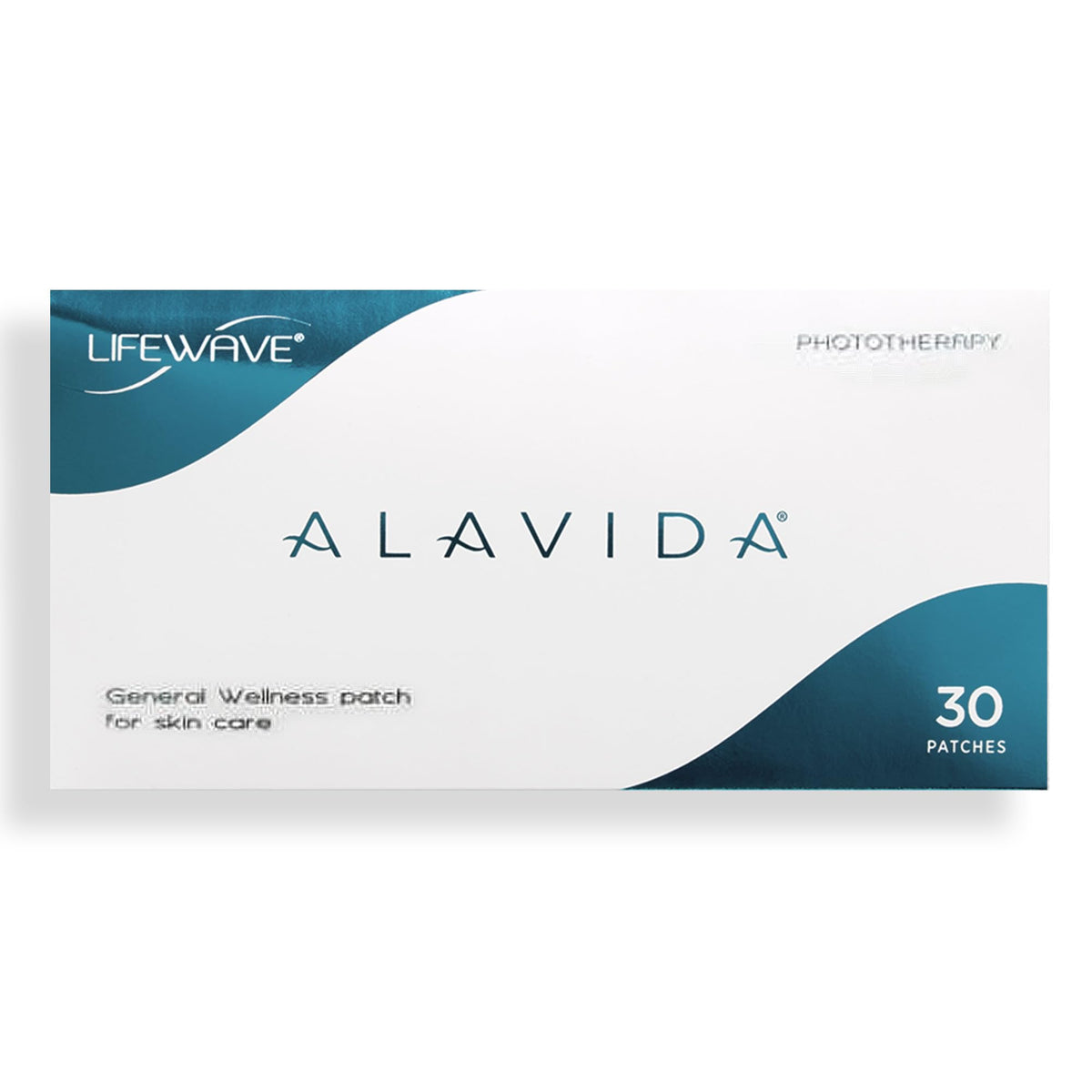LifeWave Alavida patches in sleeve, ready for use in a simple nightly routine.